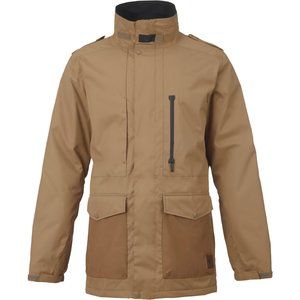 Used Burton Analog Rover Jacket!  Tan  Bluesign Approved  Lighter Weight Shell